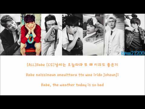BTOB - Beep Beep (뛰뛰빵빵) [Hangul/Romanization/English] Color & Picture Coded HD