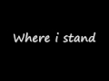 Tell me where I stand Are we gonna be hand and ...