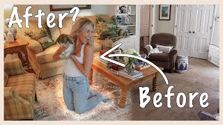 I got hardwood floors and this is how my RABBIT reacted
