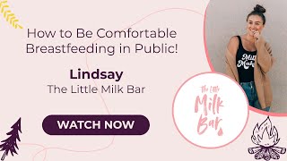 How to Be Comfortable Breastfeeding in Public!
