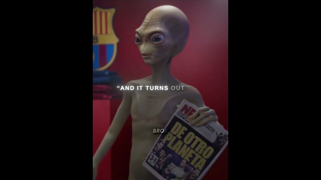 Suarez Hid Messi's Shirt From The Aliens 👽 #shorts #viral #funny #trending