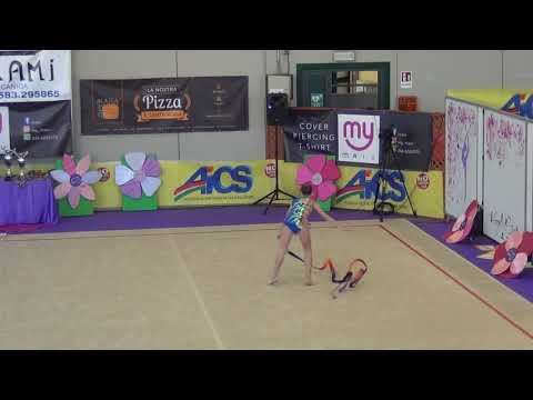 Gaia Battisti nastro - Nazionali AICS Lucca 2018