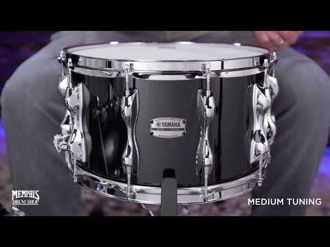 Yamaha 14x8 Recording Custom Snare Drum - Solid Black (RBS1480SOB)