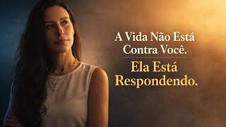 A Vida Não Está Contra Você. Ela Está Respondendo.