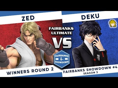 Fairbanks Showdown #4: Zed (Ken) vs Deku (Joker, Link) - SSBU Winners R2