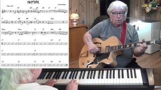 ISOTOPE - Jazz guitar & piano cover ( Joe Henderson )