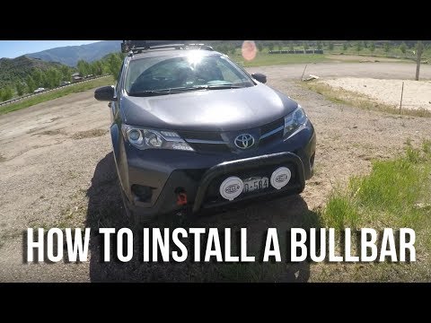 How to Install a Bullbar on a 2015 Toyota Rav4