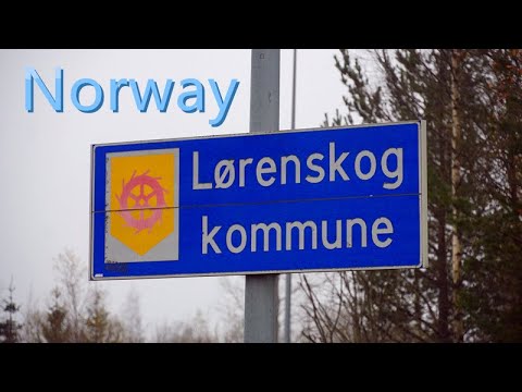 Drive Around Lørenskog Norway (part 1)