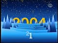 TVN Nowy Rok Powitanie Roku 2004 31 12 2003 01 01 2004