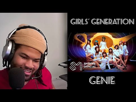 FIRST TIME REACTING TO GIRLS' GENERATION | Genie MV