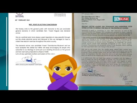 National Unity Platform (NUP) Letter Fact- checked. Was it fake or real?#thedebunkshow  Ep1