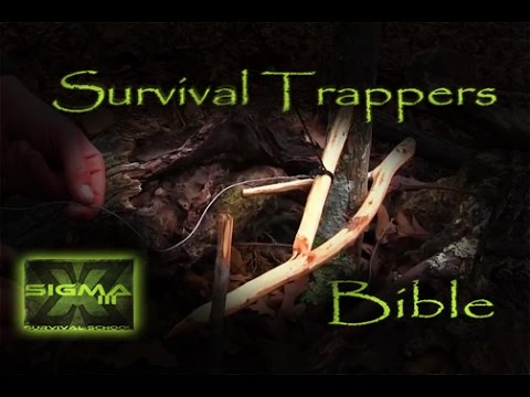 The Survival Trappers Bible Part 12 Improved Reverse Figure 4 Snare