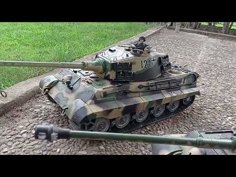 Vergleich HengLong Königstiger Panzer v7.0 pro/Standard