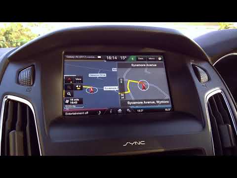 2016 Ford Focus Titanium X Infotainment System