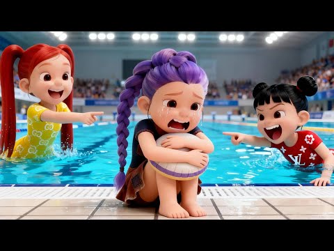 Rescuing Baby Rumi at the School Swim Meet! ♀️💦 KPOP Demon Hunters