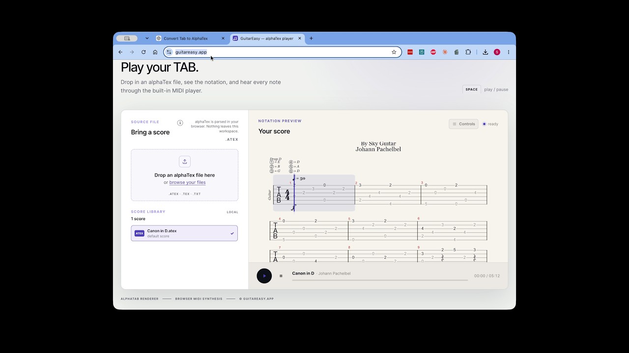 Watch the GuitarEasy demo