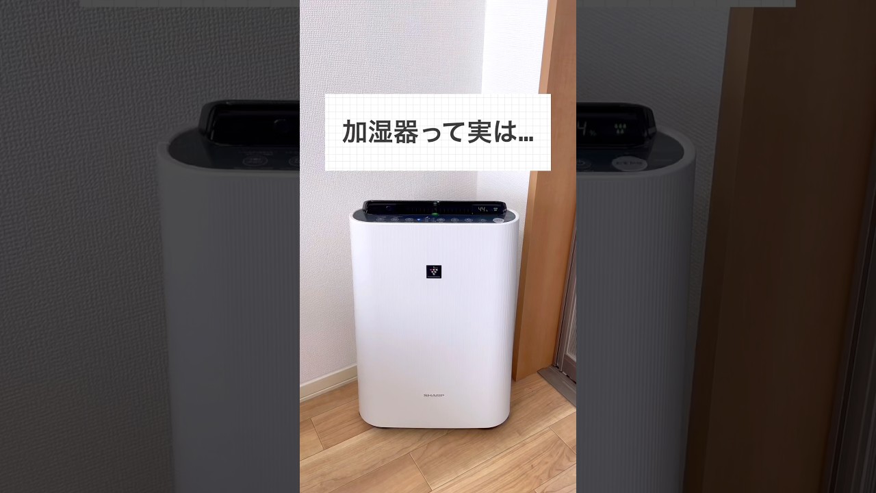 【冬に必須の加湿器】掃除してないとヤバい…😱#掃除 #暮らしチャンネル #ライフハック #加湿器#クエン酸