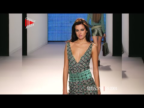 MISSONI Spring Summer 2001 Milan 4K - Canale Moda