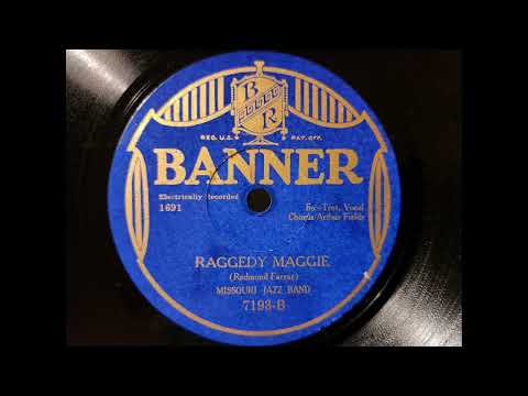 RAGGEDY MAGGIE - MISSOURI JAZZ BAND - Arthur Fields vocal - 1920's Dime Store Dance Music