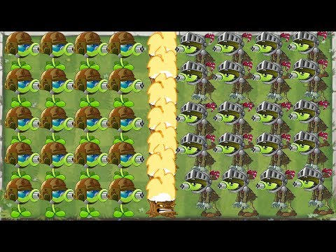 Plants vs Zombies 2 PC : Gatling Pea vs Zombie Gatling Pea
