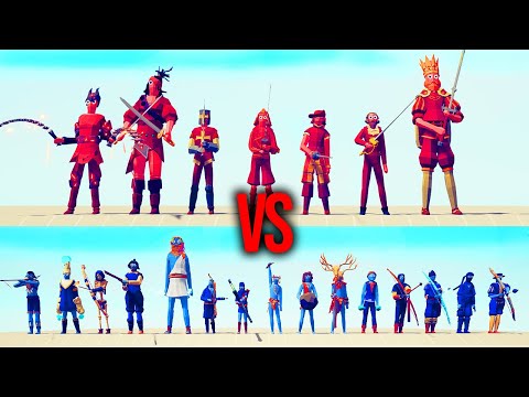 SWORD TEAM VS RANGED UNITS #15 | TABS - Totally Accurate Battle Simulator