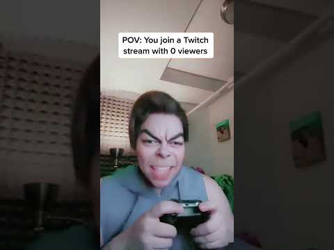 POV: You Join A Twitch Stream With 0 Viewers Tiktok (Meme)
