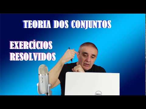 [Aula 05] Conjuntos Exercícios Resolvidos