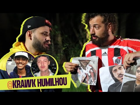 KRAWK JOGA MUITA BOLA! PROVOCOU TODOS RIVAIS DA ALDEIA NA RIMA!