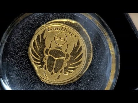 Extremely LIMITED Goldbugs round DESTROYED!! 🤣🔥 V2 1/4 ozt 24K