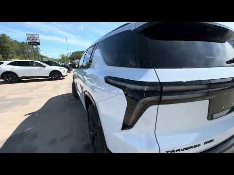 2026 Chevrolet Traverse AWD 4dr RS in White for sale at Boyer Chevrolet Buick GMC Bancroft in Bancroft, ON