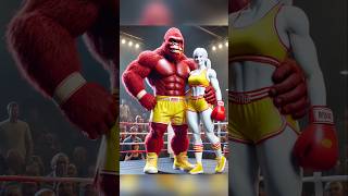 King Kong 🆚 Bear💥🔥 Revenge Of King Kong 😱😱#catlover #viralvideo #shorts #trending #boxingai #viral