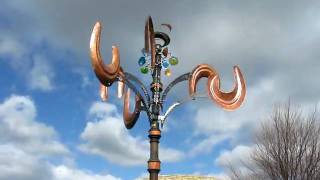 preview picture of video 'wind powered kinetic sculpture'