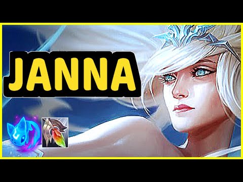 JANNA VS SERAPHINE SUPPORT GAMEPLAY