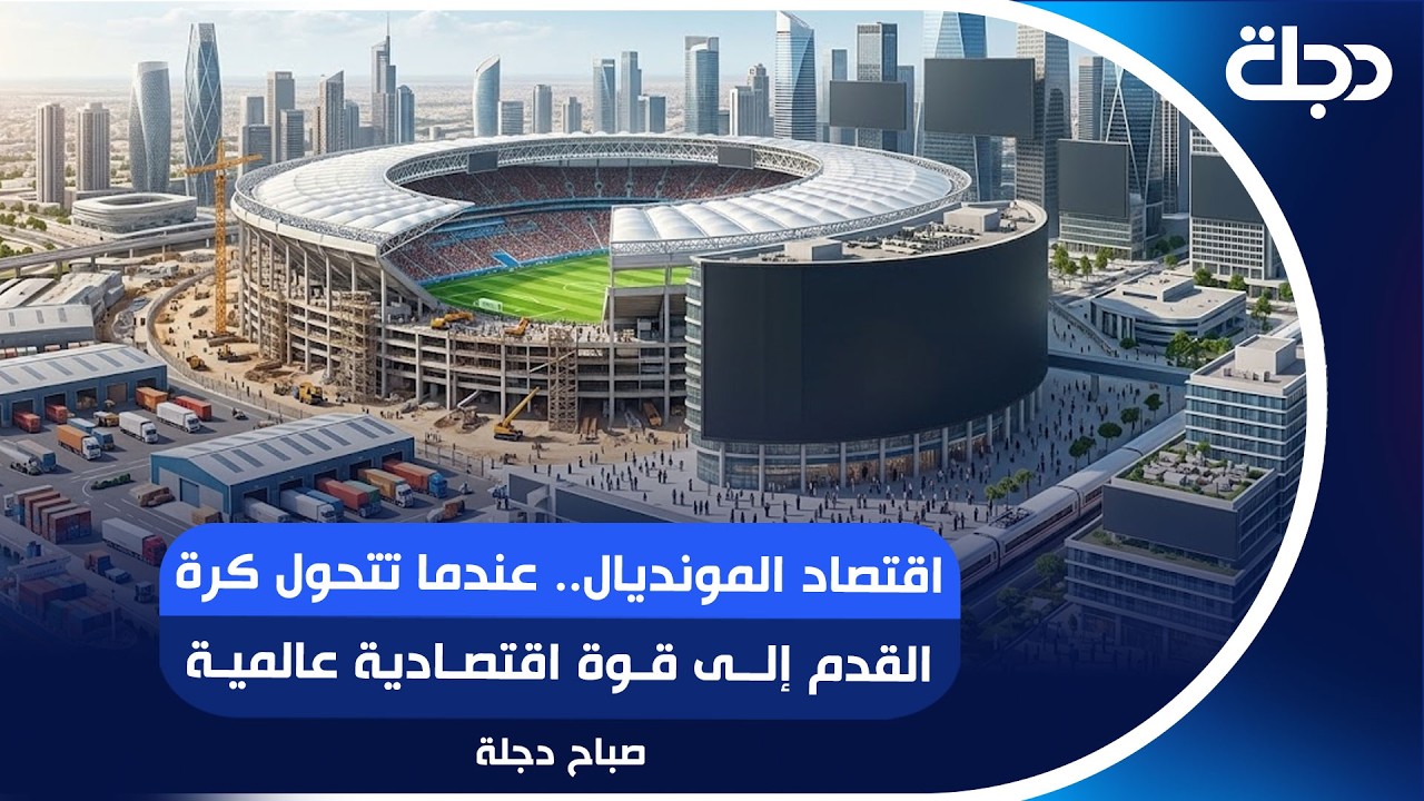 فيديو | اقتصاد المونديال.. عندما تتحول كرة القدم إلى قوة اقتصادية عالمية | #صباح_دجلة