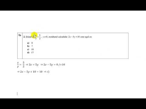 Evaluare nationala matematica 2023