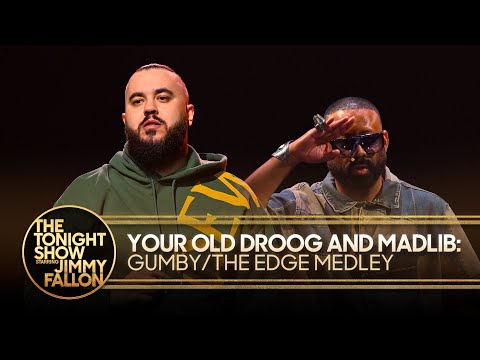 Your Old Droog and Madlib: Gumby/The Edge Medley | The Tonight Show Starring Jimmy Fallon