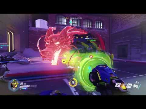 Overwatch Launch MP gameplay pt60 - From Mercy To Lucio; Even BETTER Support