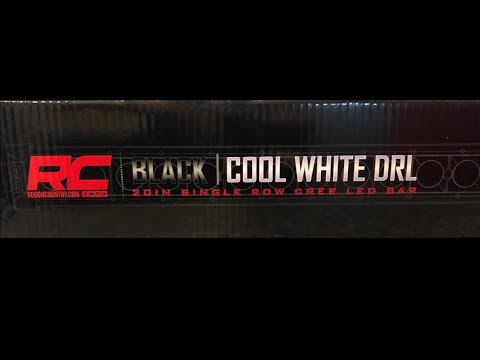 Rough Country LED Light Bar DRL Review