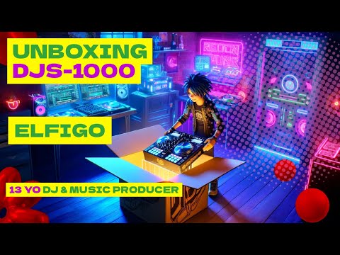"Unboxing Beats": A Special Gift for my B-day!  ELFIGO BOX OPENING DJS-1000