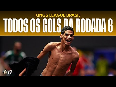 ALL GOALS FROM THE 6TH ROUND OF THE KINGS LEAGUE BRAZIL