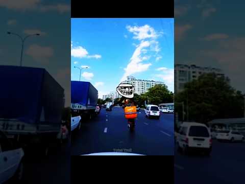 Girls vs boys bike stunt ride💀#shorts #trolface