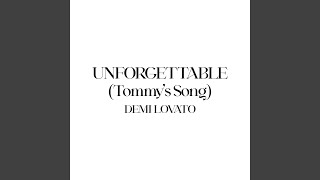 Unforgettable (Tommy's Song) Music Video