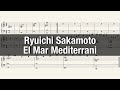 Ryuichi Sakamoto - El Mar Mediterrani (score for some chords)