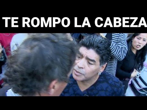 TOP 5 PELEAS Y ESCANDALOS DE MARADONA