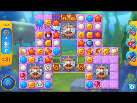 Fishdom 2021 - Level 6454   #playrix #fishdom #gaming