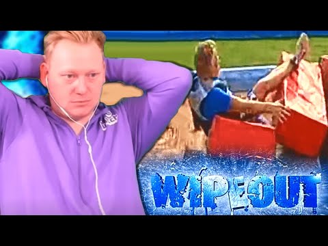 KNOSSI REAGIERT auf seine TEILNAHME bei WIPEOUT! 😂 | WipeOut – Heul nicht, lauf!