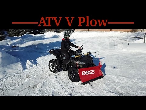 Boss ATV V Plow