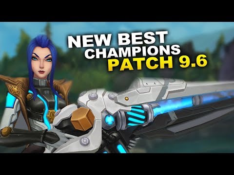 New Best Champions for Patch 9.6 Season 9 for Climbing in EVERY ROLE