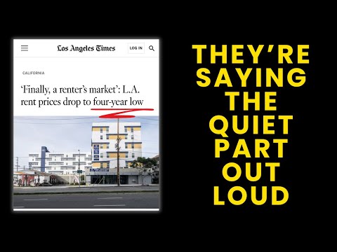 Rent is FALLING in LA as Illegal Migrants Leave