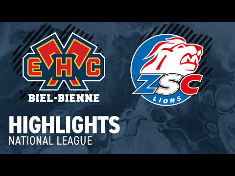 Biel vs. ZSC Lions 4:5 nV - Highlights National League